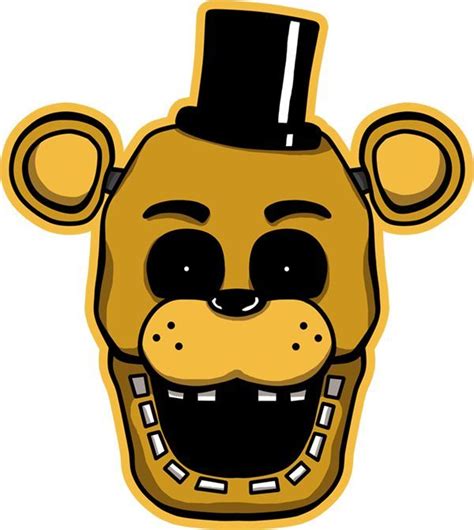 fnaf Golden Freddy head | Fnaf golden freddy, Five nights at freddy's, Fnaf