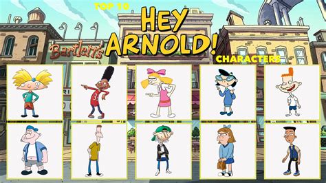 My Top 10 Favorite Hey Arnold Characters by aaronhardy523 on DeviantArt