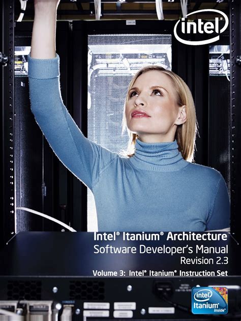 INTEL ITANIUM ARCHITECTURE - SOFTWARE DEVELOPERS MANUAL VOLUME 3 REV 2. ...