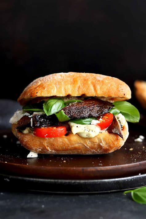 Portobello Mushroom Sandwich - The Last Food Blog