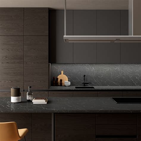 Carbo Brushed LG Viatera Quartz | Countertops, Cost, Reviews