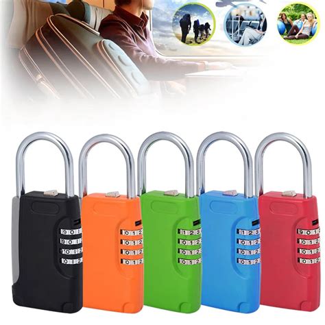 Aliexpress.com : Buy Key Lock Box Keys Safe Storage Security Combination Lock Box with 4 Digit ...