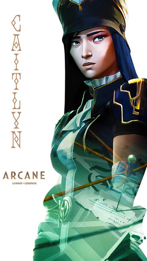 Caitlyn Arcane Wallpaper - iXpap