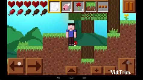 Maincraft (2D Minecraft) Android Gameplay - YouTube