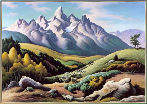 the-sheepherder by Thomas Hart Benton - Totally History