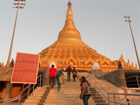 Amazingly peaceful Global Vipassana Pagoda @ Borivali, Mumbai, India ...