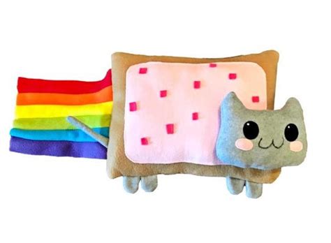 Toys & Games Toys Nyan Cat Plush Stuffed Animals & Plushies etna.com.pe