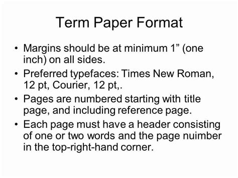 How to Write a Term Paper: a Beginner's Guide