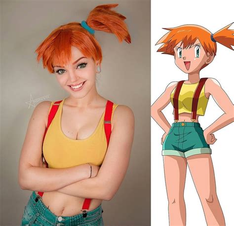 Misty from #Pokemon, @xandrastax pulled it off like a pro! 💯 She created such a detailed cosplay ...