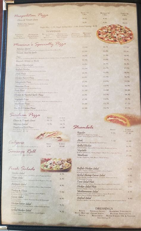 MESSINA PIZZA & RESTAURANT - Updated December 2024 - 187 Manheim Rd, Schuylkill Haven ...