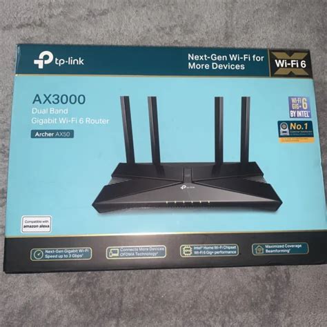 TP-LINK ARCHER AX3000 Dual-Band Wi-Fi 6 Router £22.40 - PicClick UK