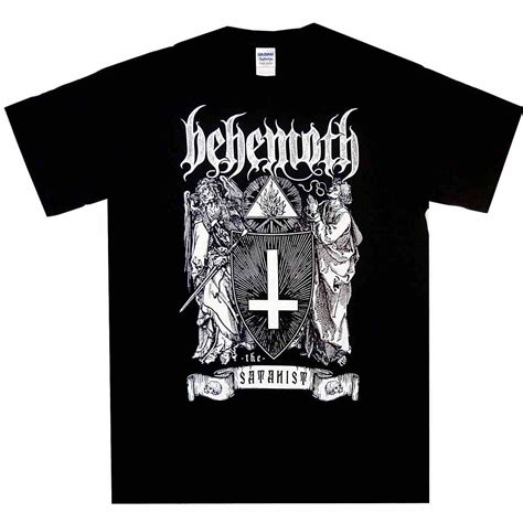 Behemoth The Satanist Shirt [Size: S] | Metal band shirts, T shirt, Shirts