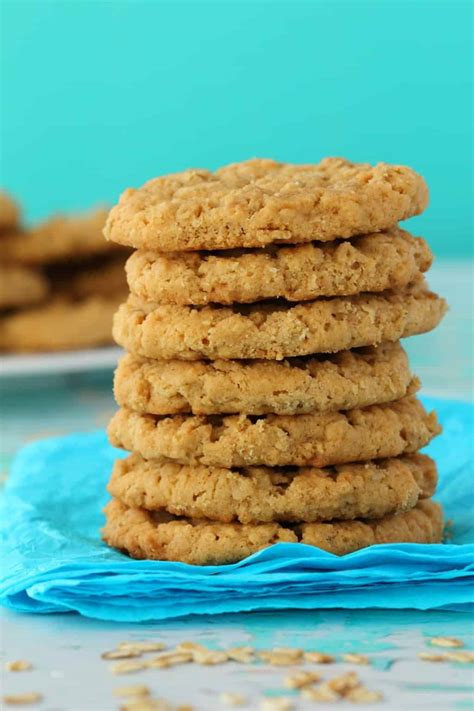 Vegan Peanut Butter Oatmeal Cookies - Loving It Vegan