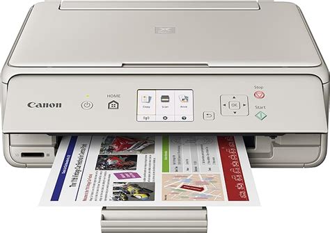 Canon Office Products PIXMA TS5020 GY Wireless color Photo Printer with Scanner & Copier, Gray