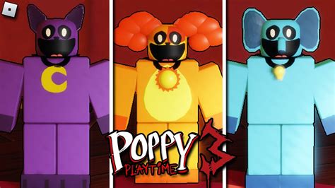 Poppy Playtime Chapter 3: Smiling Critters RP - All Characters (Roblox ...