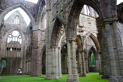 Catholicism and Beauty - The ruins of Tintern Abbey in Wales, Great...