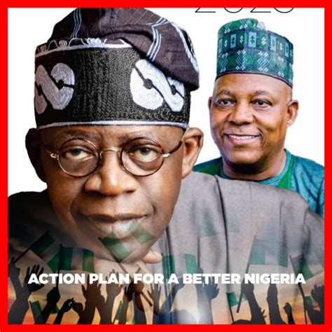 Tinubu Manifesto 2023 "Renewed Hope": His Campaign Promises