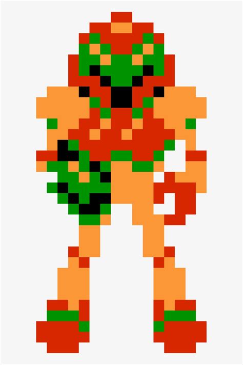 Samus Sprite Png - Metroid Nes Samus Sprite PNG Image | Transparent PNG ...