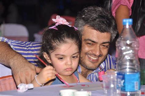 Ajith Kumar Daughter Pics