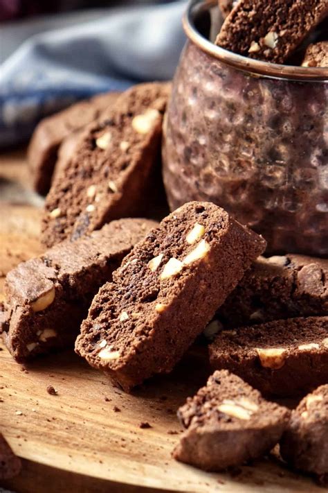 Chocolate Biscotti Recipe with Hazelnuts - She Loves Biscotti