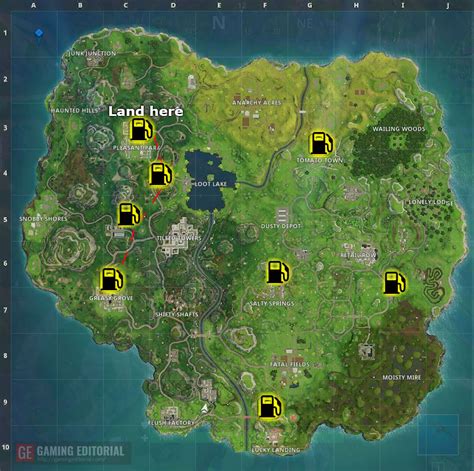 3 Fortnite Gas Station Locations in a Single Match | Gaming Editorial