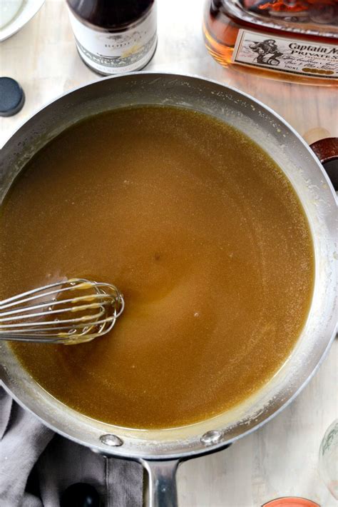 Homemade Butter Rum Sauce - Simply Scratch