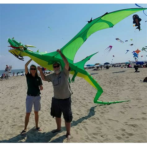 Giant Dragon Kite - Green – Premier Kites & Designs