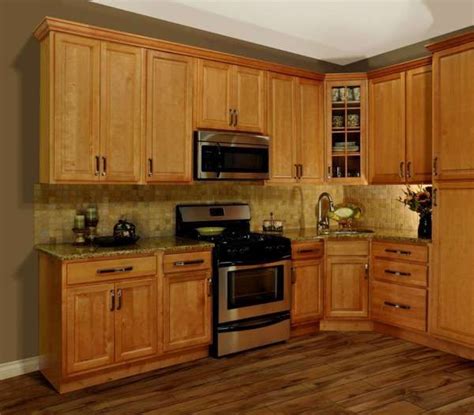 11+ Romantic Golden Oak Cabinets With Wood Floors Gallery | Cheap ...