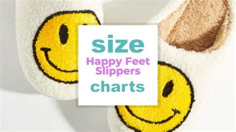 Happy Feet Slippers Size Charts - Size-Charts.com - When size matters