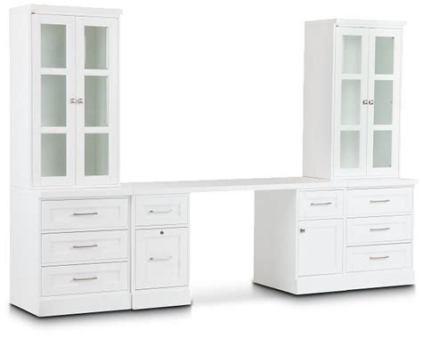 Newport White Drawer Wall Desk, One/size | White drawers, Wall desk ...