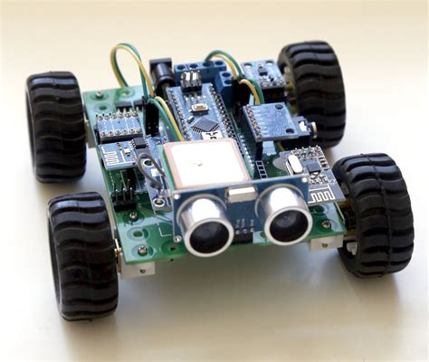 Hackabot Nano (Arduino compatible robot kit) from HackARobot on Tindie