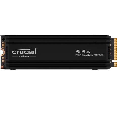 Crucial P5 Plus 1TB Gen4 NVMe M.2 SSD with Heatsink - EKD Online