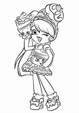 Printable Shopkins Shoppies Coloring Page  Free sketch template