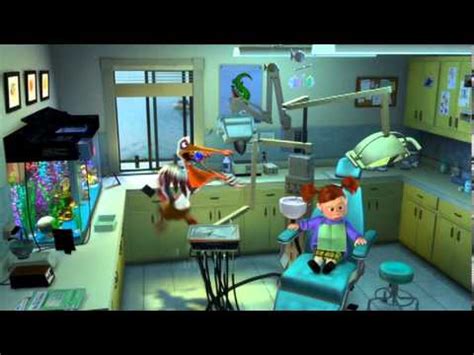 Finding Nemo Escape from the Fish Tank Scene - YouTube