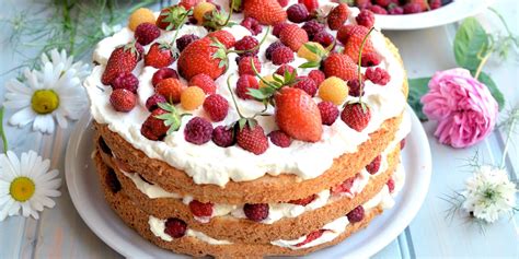 Swedish Midsummer Layer Cake Recipe - Great British Chefs