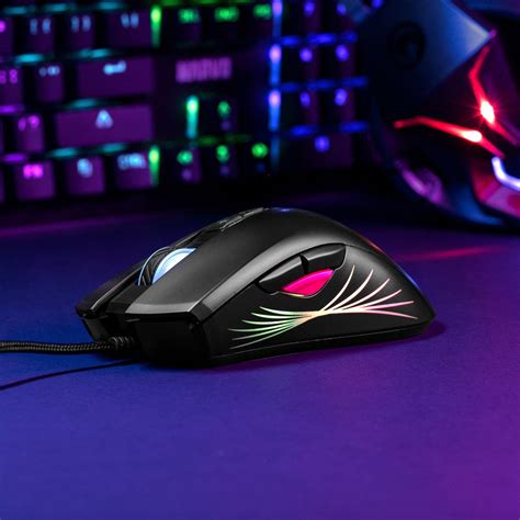 Marvo Gaming Mouse with RGB Lighting 12000DPI - Leaders Center