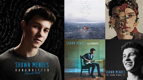 The List of Shawn Mendes Albums in Order of Release Date - Albums in Order