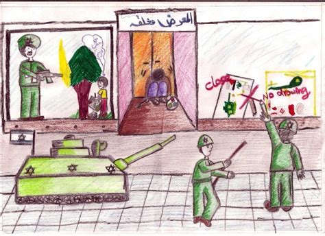 Gaza child artist responds to the censoring of his artwork | The ...