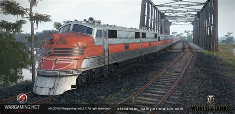 Zephyr train. by Alexander BabiiA passenger train Zephir. Game props ...