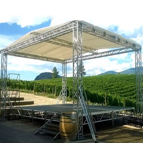 Arched Roof Truss for Concert Stage Triangle Roof Truss System from China manufacturer - DRAGON ...