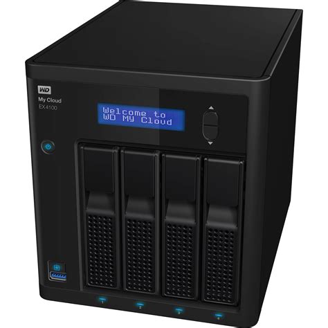 WD My Cloud Expert Series 32TB EX4100 4-Bay WDBWZE0320KBK-NESN