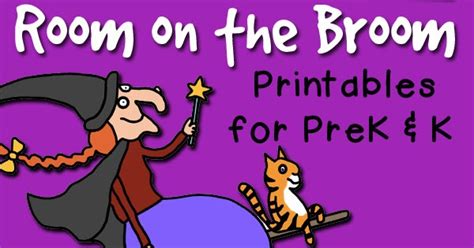 Room on the Broom Printables for PreK & K | Totschooling - Toddler, Preschool, Kindergarten ...