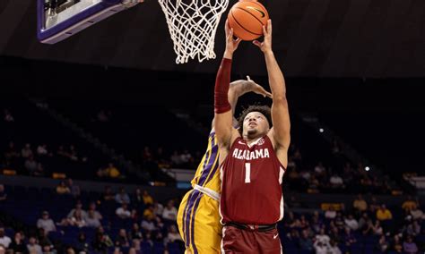 Alabama Basketball: Top photos from the Tide’s win over LSU