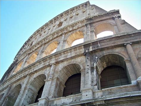 Building arena roman history colloseum italy rome | Free Photo