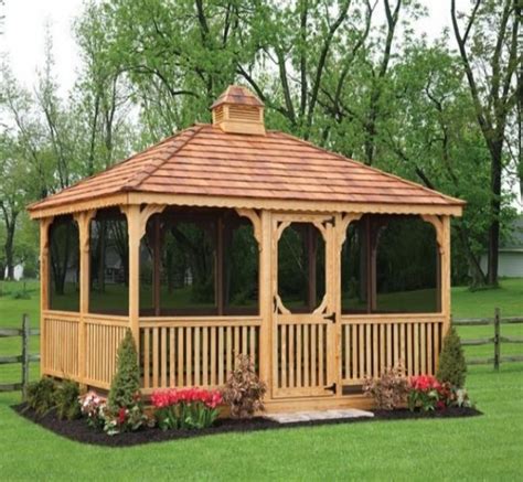 Rectangular Gazebo Plans – Pergola Gazebos: