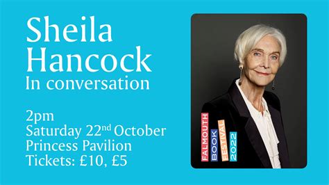 Falmouth Book Festival - Sheila Hancock: Old Rage - Talks - What's On ...