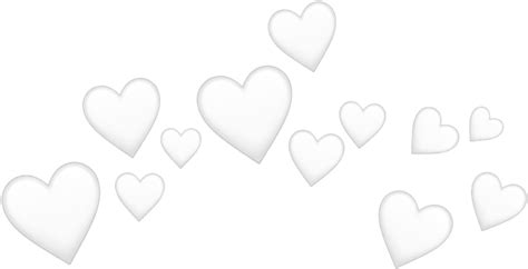 White Heart PNG Transparent Images