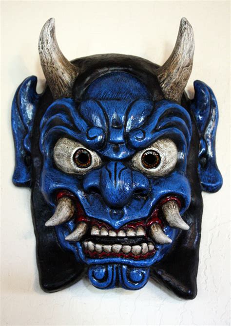 Oni Mask in Blue by Faust-and-Company on DeviantArt