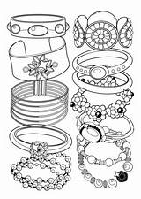 Jewelry Color Page & coloring Book 6000  Pages sketch template