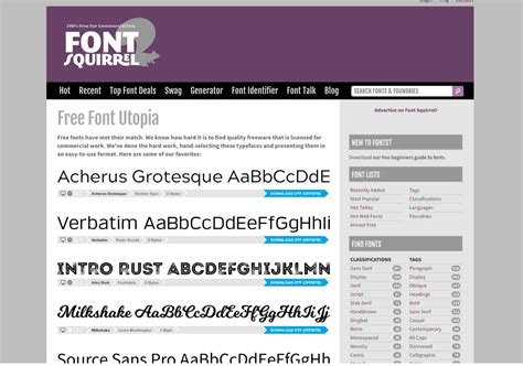 10 Best Free Fonts Download Websites You Should Use In 2018